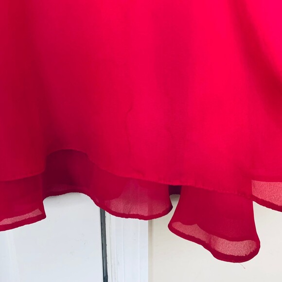 ASOS Barbie Pink Sleeveless Fit & Flare Wedding Guest Sundress Dress | Size: 8/M - Picture 5 of 8